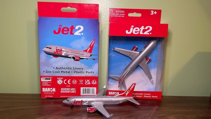 The Daron Jet2 Boeing 737 airplane model toy